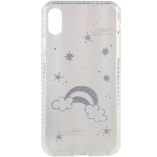 TPU+Glass чохол Aurora Space для Apple iPhone XS Max (6.5") 43212 фото
