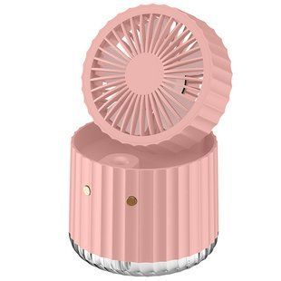 Настільний вентилятор Rapid Cooling 3in1 з водяним охолодженням і підсвічуванням 1200 mAh 78668 фото