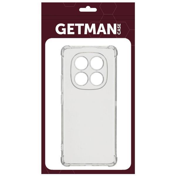 TPU чохол GETMAN Ease logo посилені кути Full Camera для Xiaomi Poco X7 76924 фото