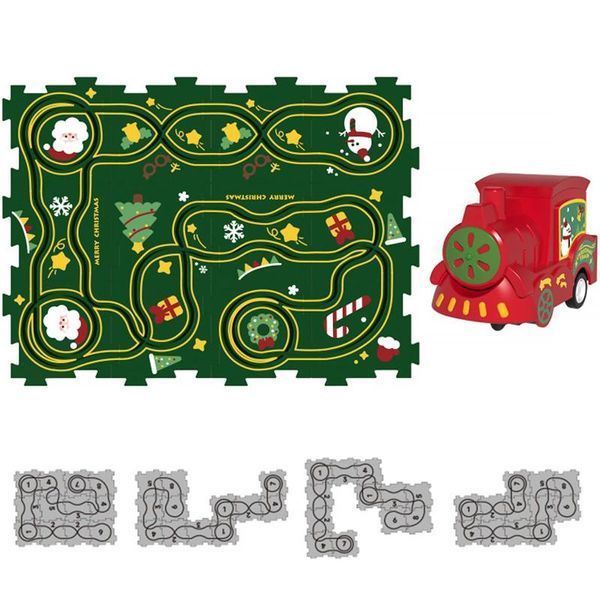 Розвиваюча іграшка-пазл SHT XDL588-19 Merry Christmas (13pcs) 79960 фото