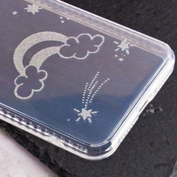 TPU+Glass чохол Aurora Space для Apple iPhone XS Max (6.5") 43212 фото