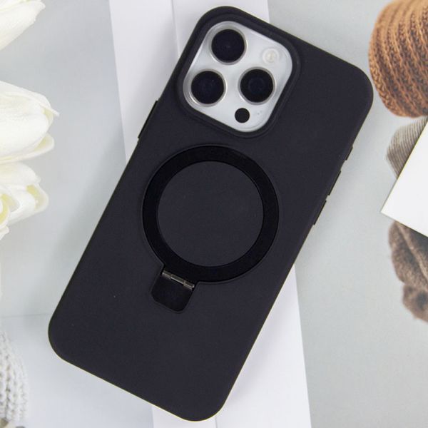 Чохол Silicone Case Full Protective NO LOGO with Ring для Apple iPhone 15 Pro (6.1") 78484 фото