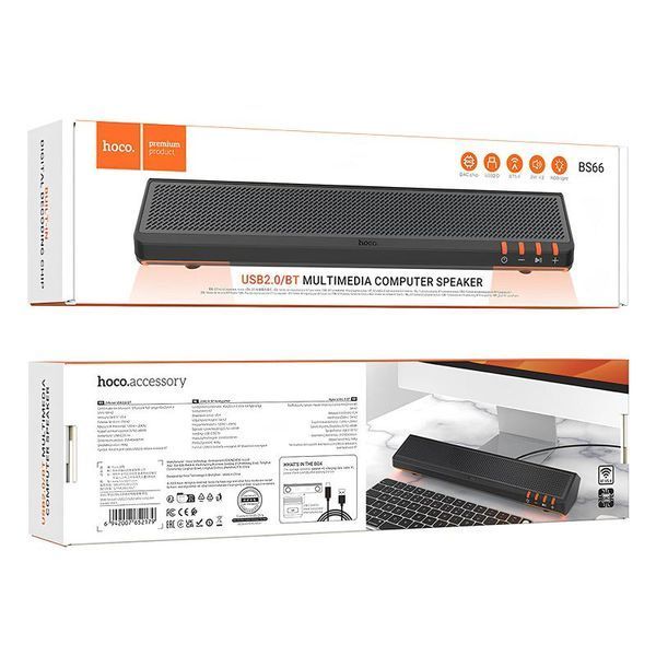 Bluetooth Колонка Hoco BS66 Smooth multimedia computer USB2.0 79129 фото