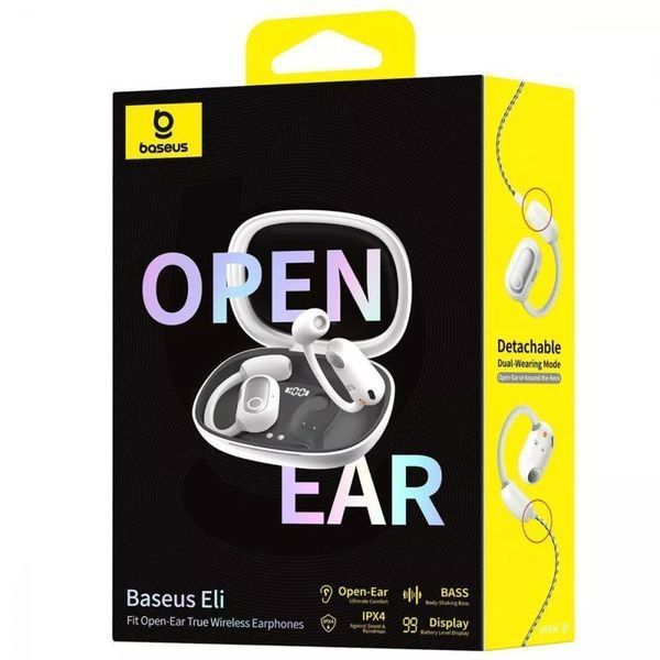 Уцінка Бездротові TWS навушники Baseus Eli Fit OS Open-Ear (A00073200) 82551 фото