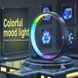 Уцінка Настільна LED лампа RGB Intelligent circular atmosphere light Bluetooth USB with app 68932 фото 2