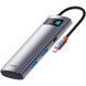 Перехідник HUB Baseus Metal Gleam Series Starjoy 7-in-1 Multifunctional (WKWG020113) 57577 фото 1