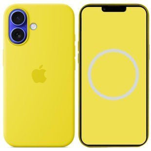 Чохол Silicone case (AAA) with Magsafe and Animation для Apple iPhone 16 Plus (6.7") 74445 фото