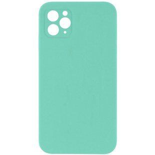 Чохол Silicone Case Square Full Camera Protective (AA) NOLOGO для Apple iPhone 11 Pro Max (6.5") 72156 фото
