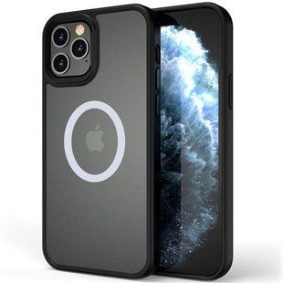 TPU+PC чохол Metal Buttons with MagSafe для Apple iPhone 12 Pro Max (6.7") 54123 фото