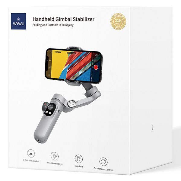 Стабілізатор WIWU Wi-SE007 3-Axis Stabilized Gimbal Stick 68557 фото