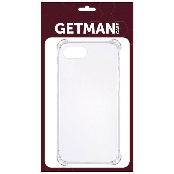 TPU чохол GETMAN Ease logo посилені кути для Apple iPhone 16e (6.1") 76798 фото