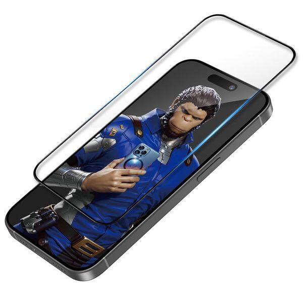 Захисне 3D скло Blueo Invisible Airbag Anti-broken для Apple iPhone 14 Pro Max / 15 Plus /16 Plus 71034 фото