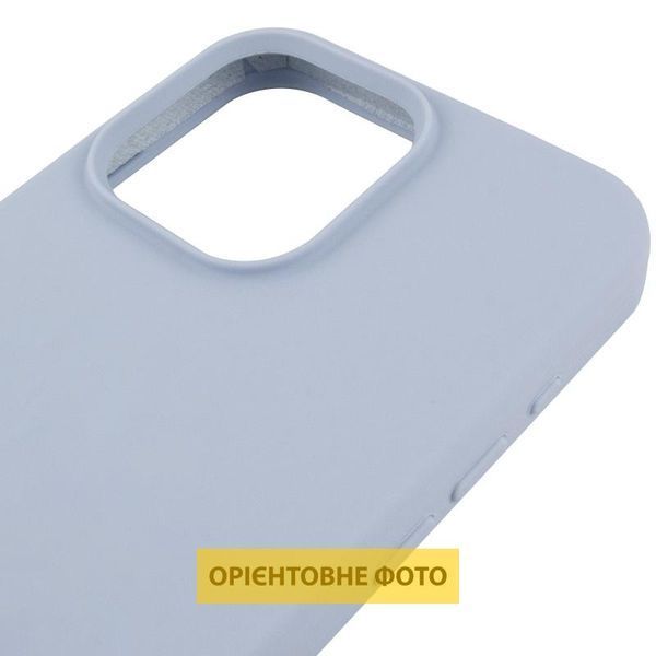 Чохол Silicone Case (AA) Logo with MagSafe для Apple iPhone 16 (6.1") 80644 фото