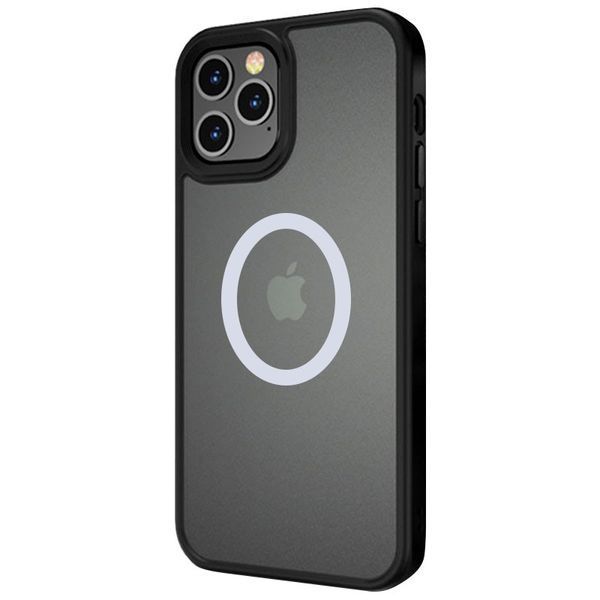 TPU+PC чохол Metal Buttons with MagSafe для Apple iPhone 12 Pro Max (6.7") 54123 фото