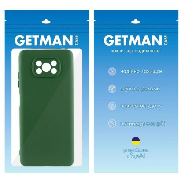 Чохол TPU GETMAN Liquid Silk Full Camera для Xiaomi Poco X3 NFC / Poco X3 Pro 73796 фото