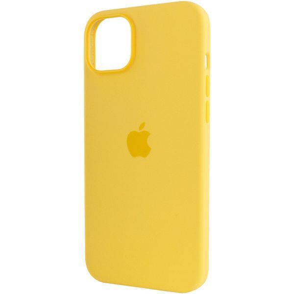 Чохол Silicone case (AAA) with Magsafe для Apple iPhone 14 Pro (6.1") 57031 фото