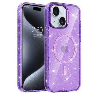 Чохол TPU Eclipse Sparkle (MagFit) для Apple iPhone 14 / 13 (6.1") 77638 фото