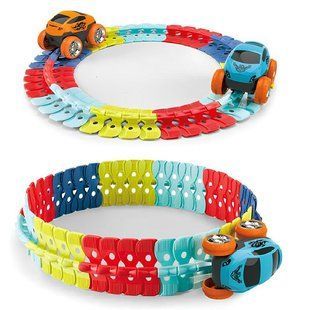 Інтерактивний трек з інерційною машинкою SHT 088 Changeable Trak (46pcs/1CAR) 79970 фото