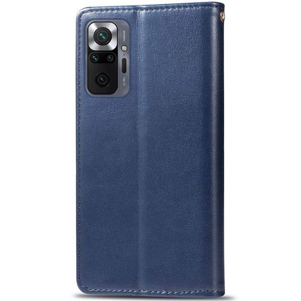 Шкіряний чохол-книжка GETMAN Gallant (PU) для Xiaomi Redmi Note 10 Pro / 10 Pro Max 43341 фото