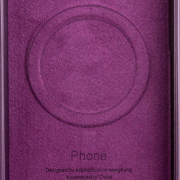 Шкіряний чохол Leather Case (AA Plus) with MagSafe для Apple iPhone 13 Pro (6.1") 57471 фото