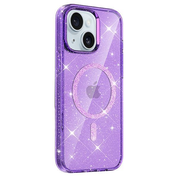 Чохол TPU Eclipse Sparkle (MagFit) для Apple iPhone 14 / 13 (6.1") 77638 фото