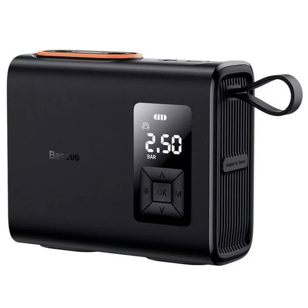 Автомобільний насос Baseus Mega EnergyPump Series Dual Cylinder 6000 mAh (CRNL060001) 79477 фото