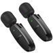 Петличний бездротовий мікрофон Hoco L15 Dual-mic clip-on wireless digital (Lightning/Type-C) 79056 фото 3