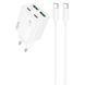 МЗП Hoco N55 Fundador PD20W four-port (2USB-A/2C) + кабель Type-C to Type-C 74141 фото 1