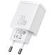 МЗП Baseus Compact Quick Charger 20W QC+PD (1USB-A/1C) (CCXJ-B) 48312 фото 1