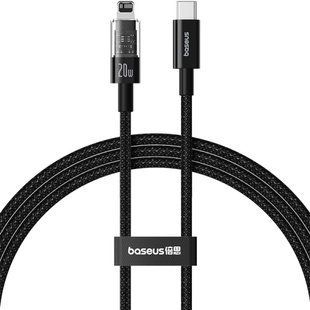 Дата кабель Baseus Gem Fast Charging Type-C to Lightning 20W (2m) (P10373001211-01) 80453 фото
