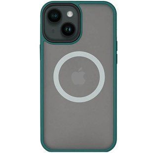 TPU+PC чохол Metal Buttons with MagSafe для Apple iPhone 13 (6.1") 54124 фото
