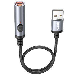Портативний прикурювач запальничка Hoco UA30 USB 73150 фото