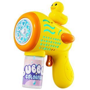 Пістолет з мильними бульбашками H045 Duckling + bottle 50ml 78646 фото