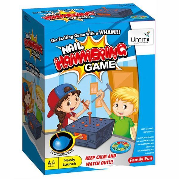 Настільна інтерактивна гра Ummi 707-88 Nail Hammering Game 79514 фото