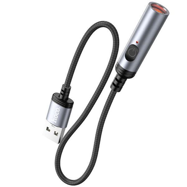 Портативний прикурювач запальничка Hoco UA30 USB 73150 фото