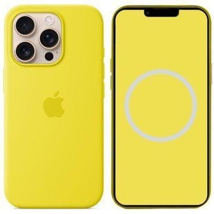 Чохол Silicone case (AAA) with Magsafe and Animation для Apple iPhone 16 Pro (6.3") 74446 фото
