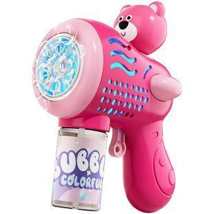 Пістолет з мильними бульбашками H058 Little Bear + bottle 50ml 78647 фото