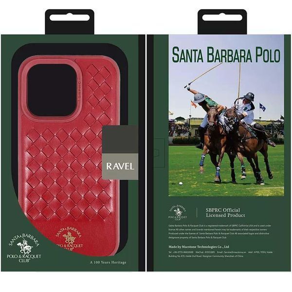 Шкіряний чохол Polo Santa Barbara для Apple iPhone 14 Pro Max (6.7") 55886 фото