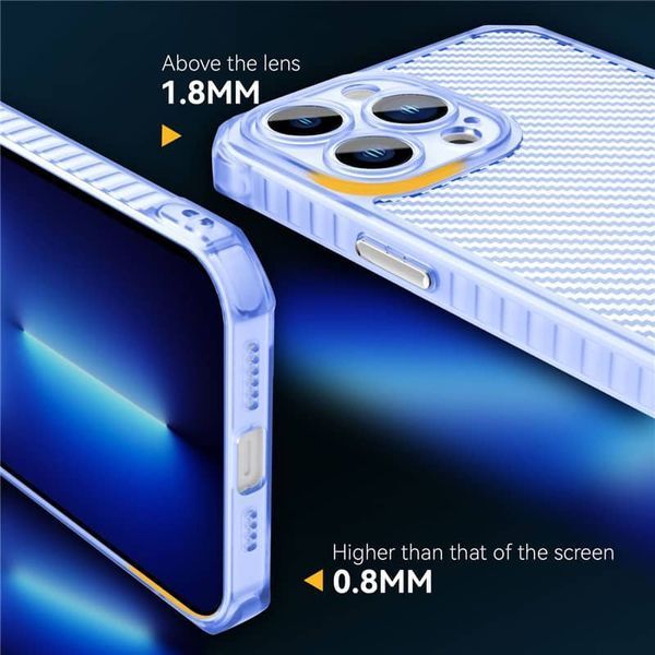 Чохол TPU Ease Carbon color series для Apple iPhone 13 Pro Max (6.7") 55693 фото