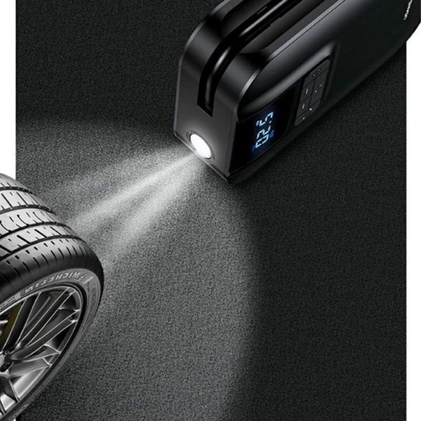 Портативний насос Usams US-ZB215 Mini Car Air Pump 70770 фото