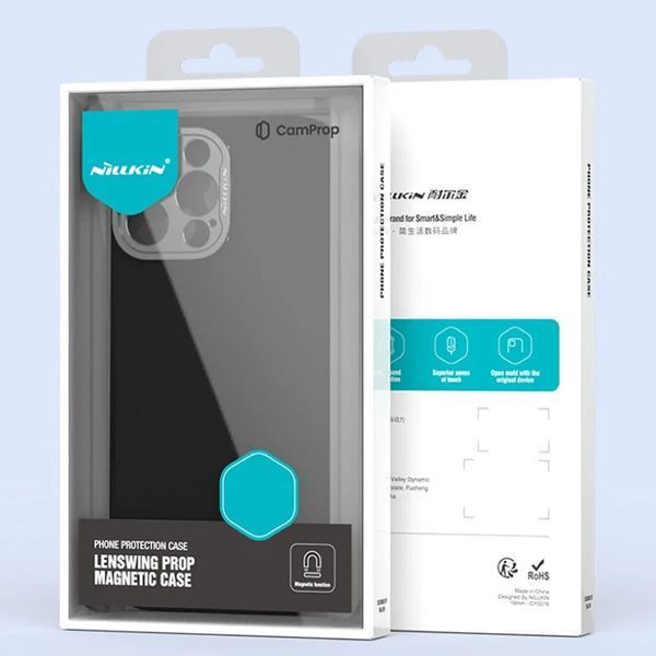 Чохол Silicone Nillkin LensWing Prop Magnetic для Apple iPhone 16 Pro Max (6.9") 74512 фото