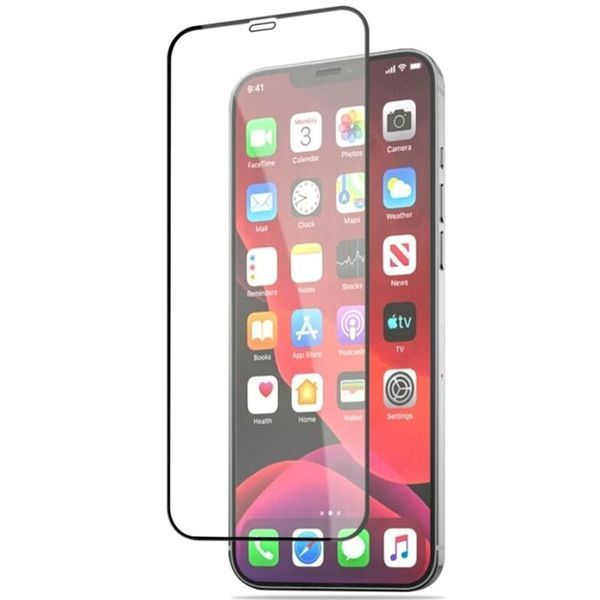 Уцінка Захисне 2.5D скло Blueo Full Cover HD для Apple iPhone 12 Pro / 12 (6.1") 73513 фото