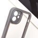 TPU чохол Transparent + Colour 1,5mm для Apple iPhone 12 (6.1") 70563 фото 5