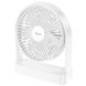 Уцінка Настільний вентилятор Hoco HX65 ultra-thin desktop fan 2000 mAh 80232 фото 1