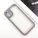 TPU чохол Transparent + Colour 1,5mm для Apple iPhone 12 (6.1") 70563 фото 4