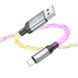 Дата кабель Hoco U112 Shine 2.4A USB to Lightning (1m) 71458 фото 4