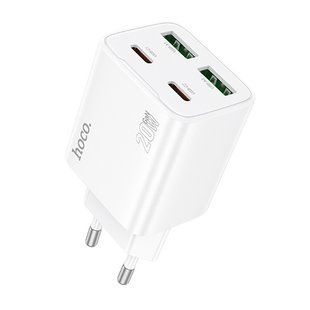 МЗП Hoco N55 Fundador PD20W four-port (2USB-A/2C) 73924 фото