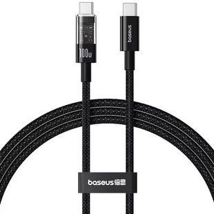 Дата кабель Baseus Gem Fast Charging Type-C to Type-C 100W (2m) (P10373000111-01) 80454 фото