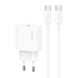МЗП Usams US-CC226 Kit-Yi Ser. 20W (1USB-C) + кабель Type-C to Type-C 78332 фото
