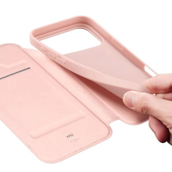 Чохол-книжка Dux Ducis з кишенею для візиток для Apple iPhone 17 Pro (6.3") 80526 фото